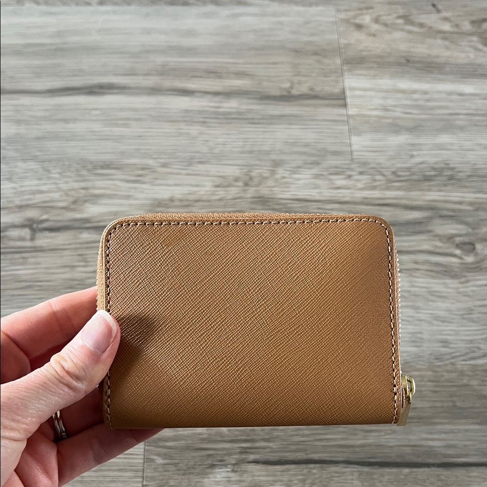 Tory Burch Leather Zip Wallet - Picture 2 of 6
